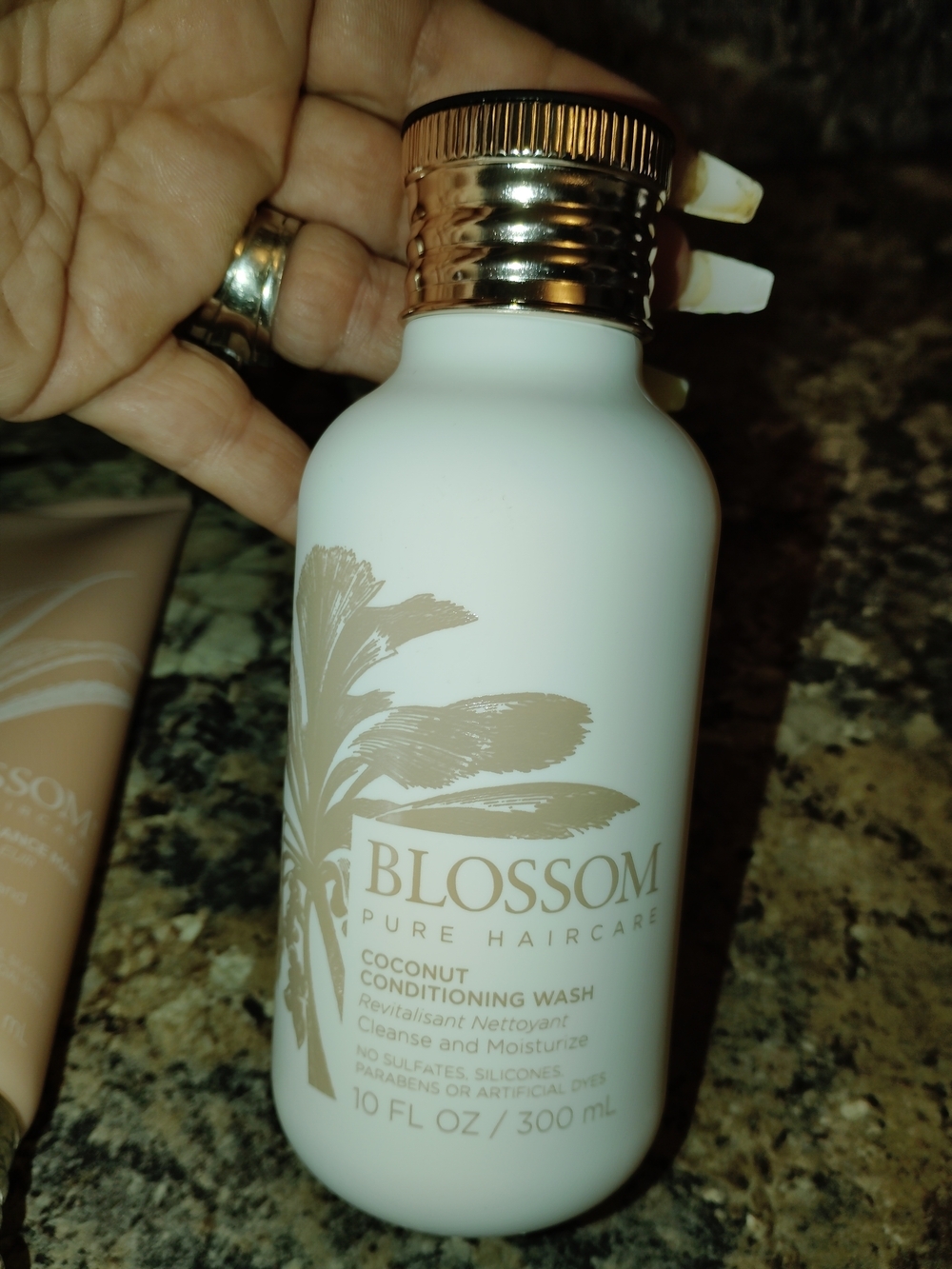 Blossom Coconut Conditioning Wash - Cream/Gold Luxury Hair Care New - Picture 6 of 11